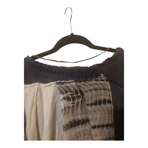 FREE PEOPLE Lacrosse Oversized Sweat Shirt Tunic - Size Small - Picture 8 of 10